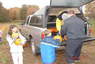 Officer Clarke Pumpkin Picking