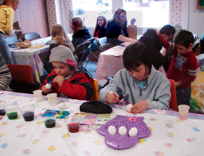 Easter Egg Dyeing